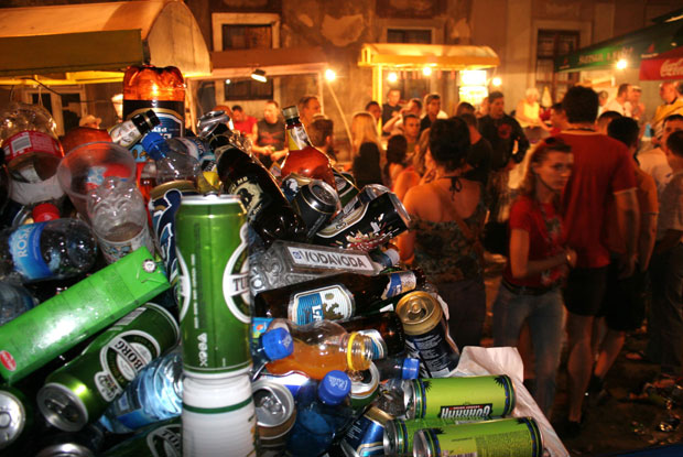 ПОСЛЕ ЕГЗИТА: Са Петроварадинске тврђаве однето 60 тона смећа